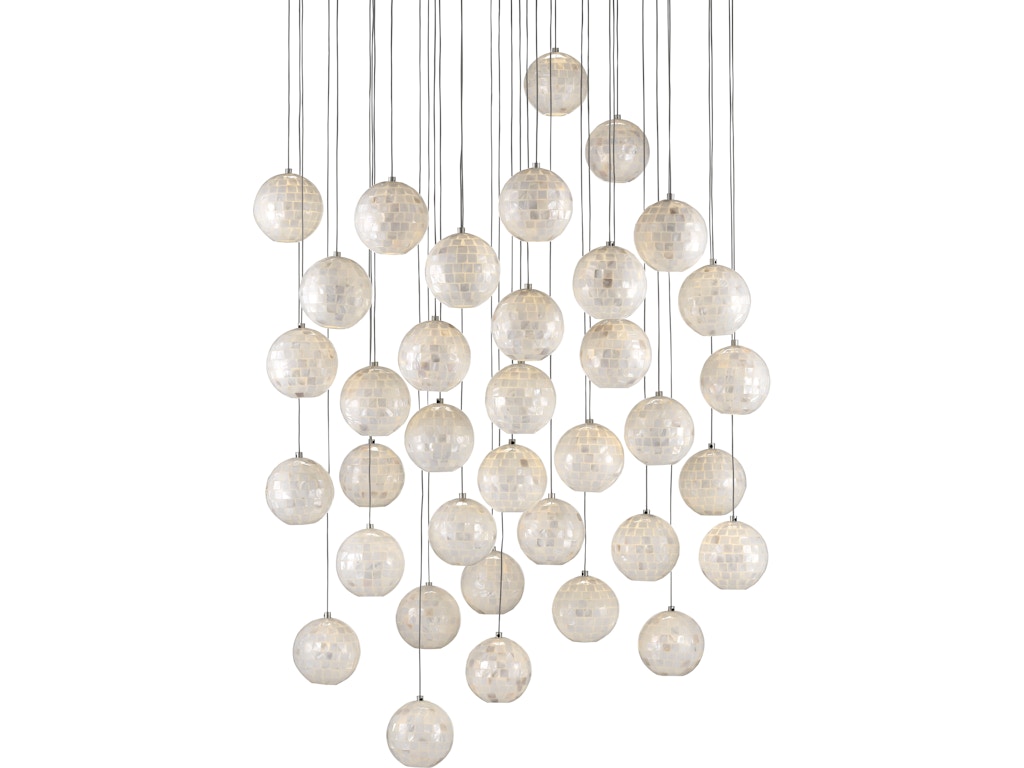 Finhorn 36-Light Round Multi-Drop Pendant