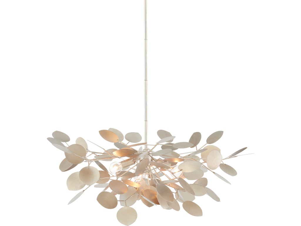 Lunaria Small Silver Chandelier