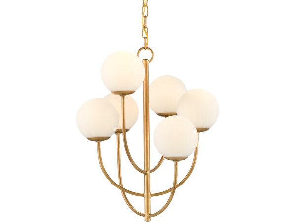 Sunnylands Brass Chandelier