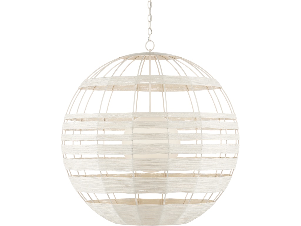 Lapsley White Orb Chandelier