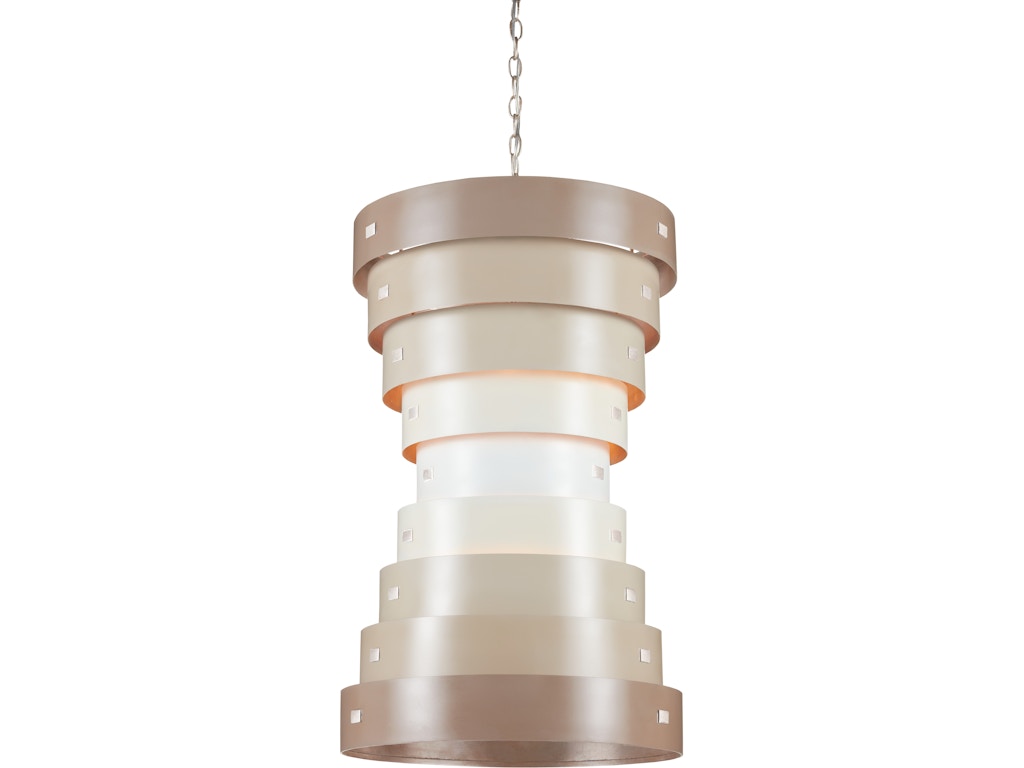 Graduation Small Taupe Chandelier