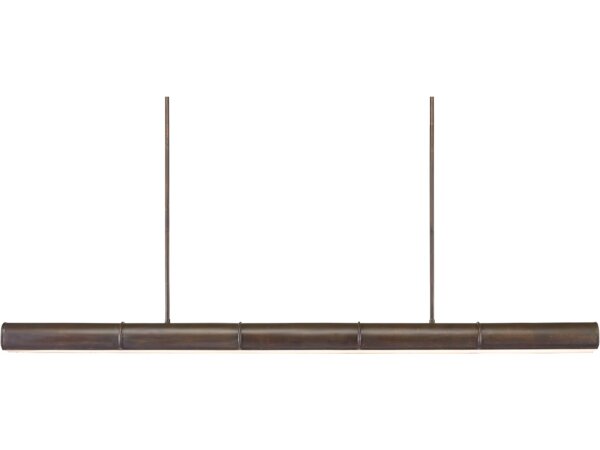 Lyon Large Bronze Linear Chandelier