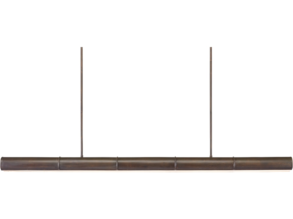 Lyon Large Bronze Linear Chandelier