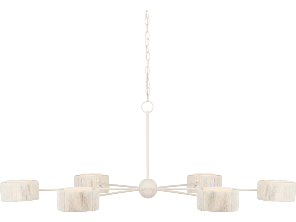 Monreale White Chandelier