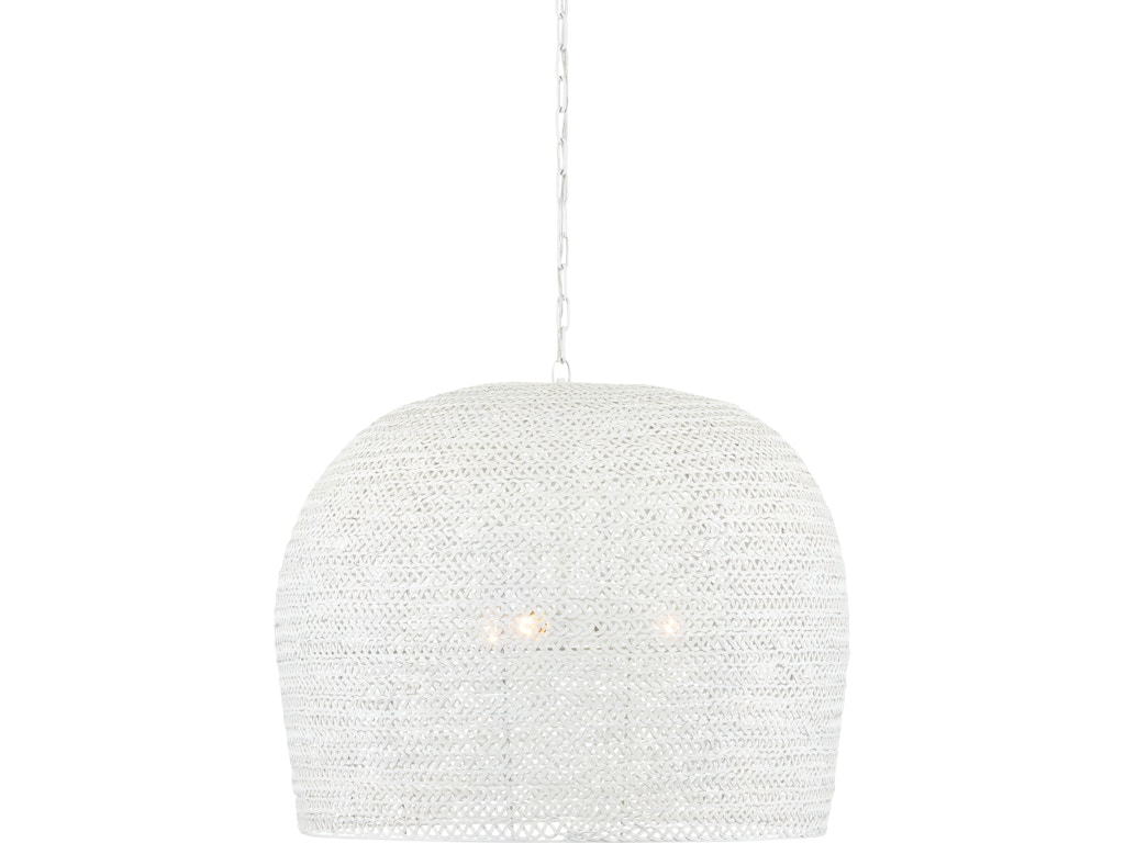 Piero Large White Chandelier