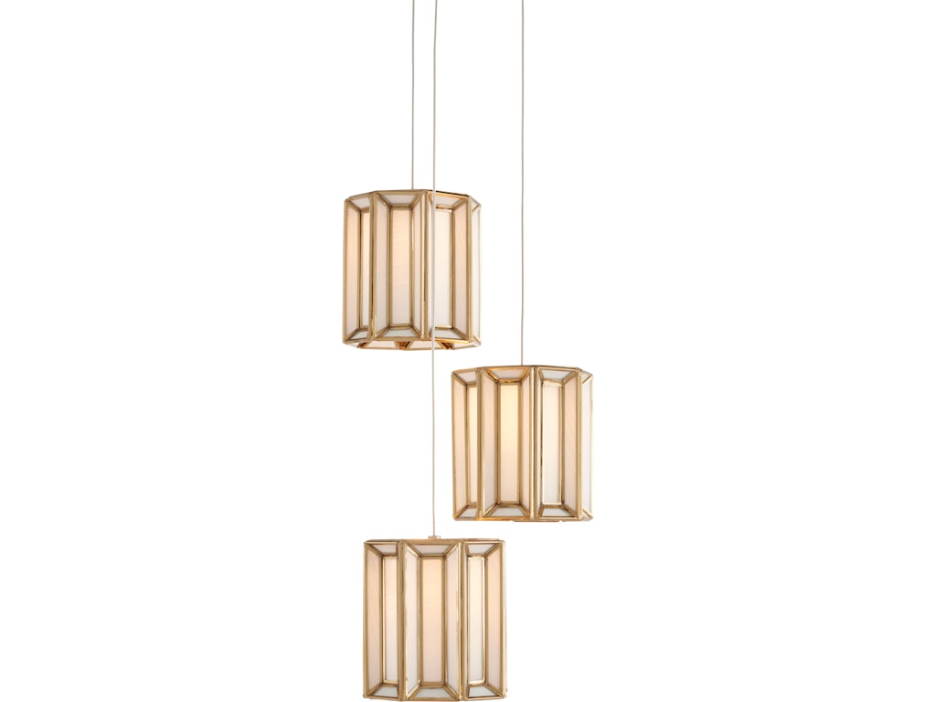 Daze 3-Light Round Multi-Drop Pendant