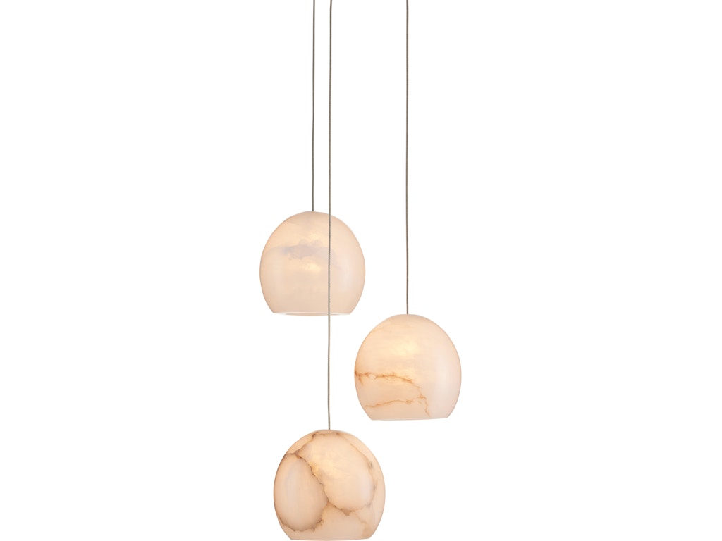 Lazio 3-Light Round Multi-Drop Pendant