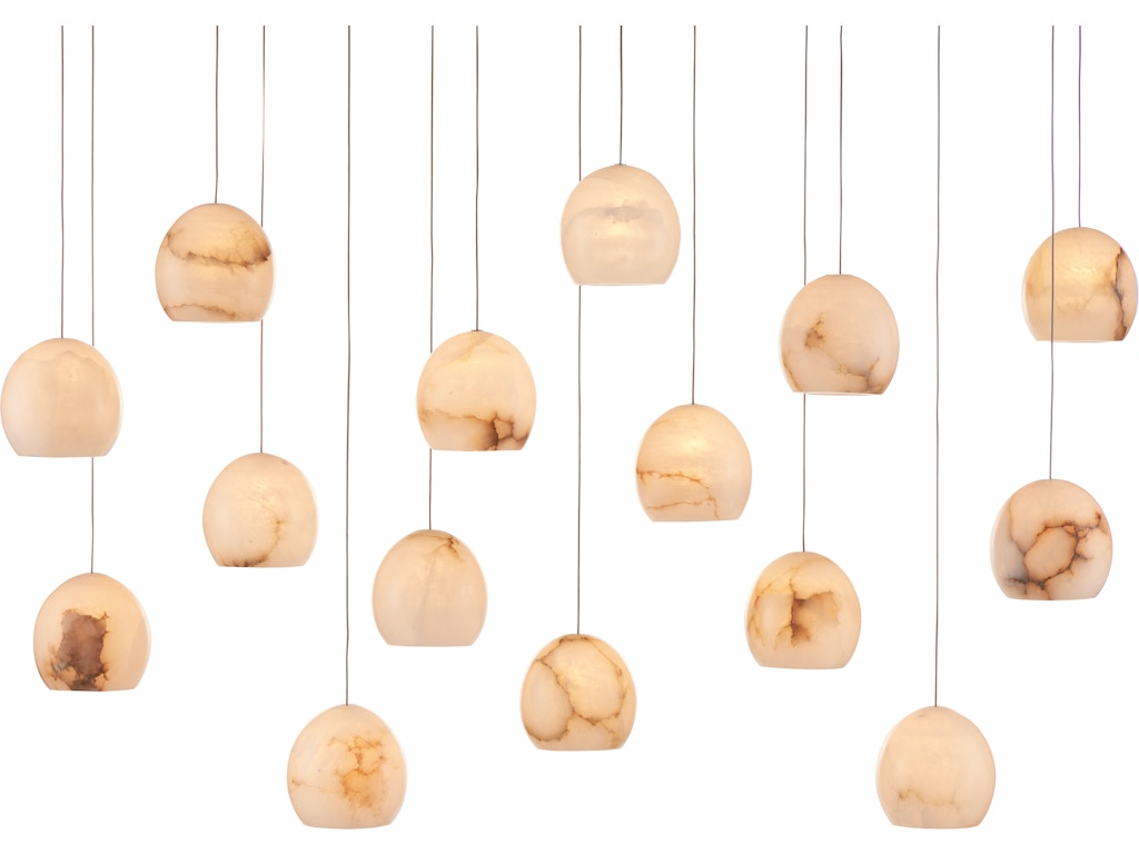Lazio 15-Light Linear Multi-Drop Pendant
