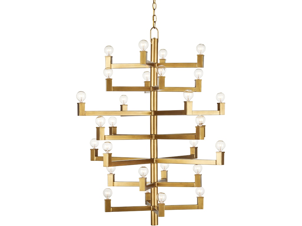 Andre Medium Brass Chandelier