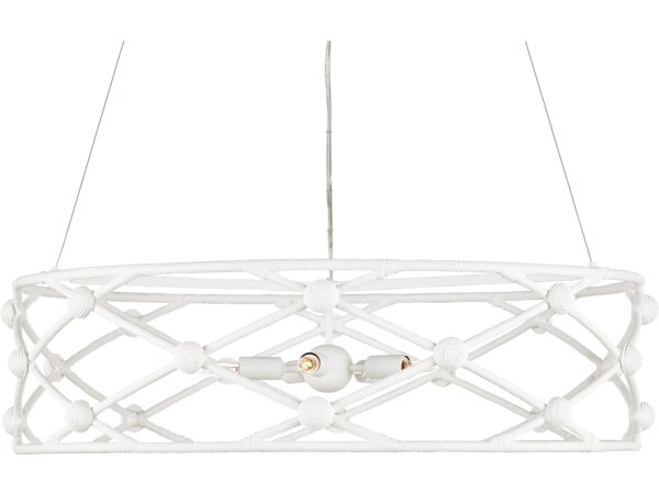 Sefrou White Chandelier