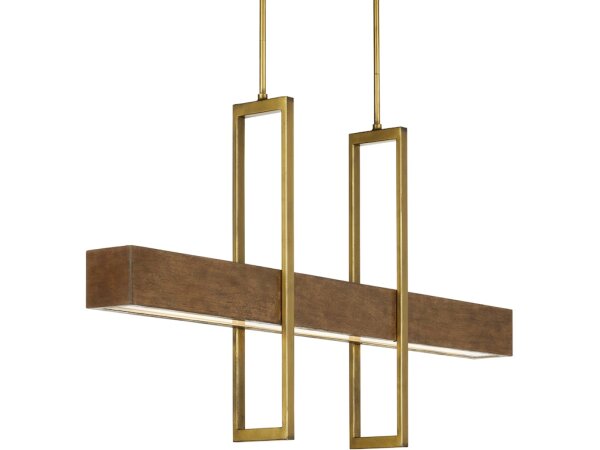 Tonbridge Chestnut Linear Chandelier