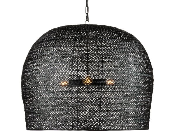 Piero Large Black Chandelier