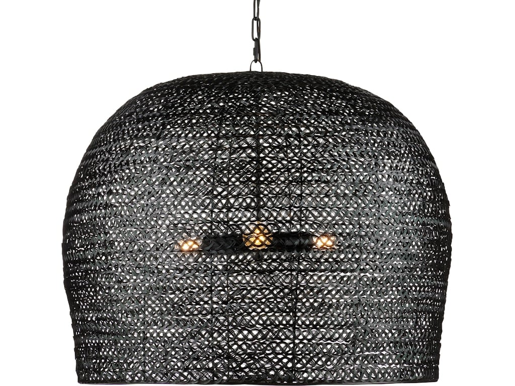 Piero Large Black Chandelier
