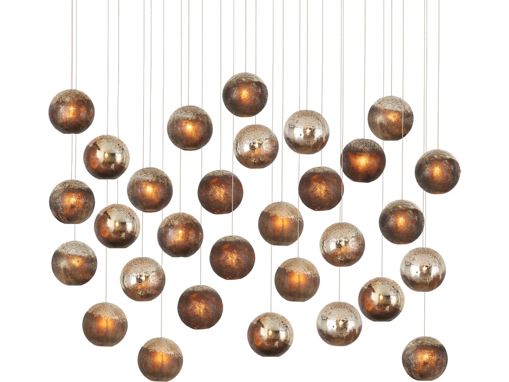 90001017 Pathos 30-Light Linear Multi-Drop Pendant - Image 1