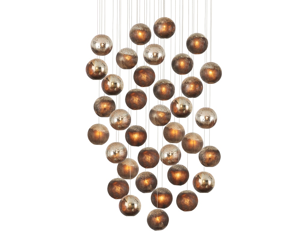Pathos 36-Light Round Multi-Drop Pendant