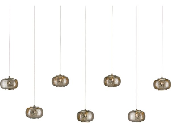 Pepper 7-Light Linear Multi-Drop Pendant