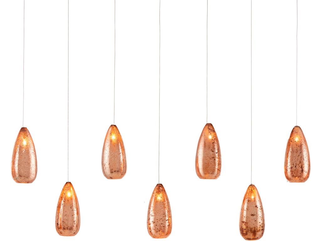 Rame 7-Light Linear Multi-Drop Pendant