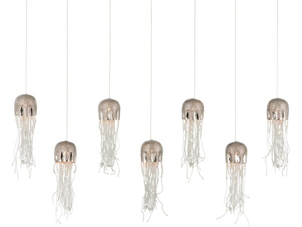 Medusa 7-Light Linear Multi-Drop Pendant