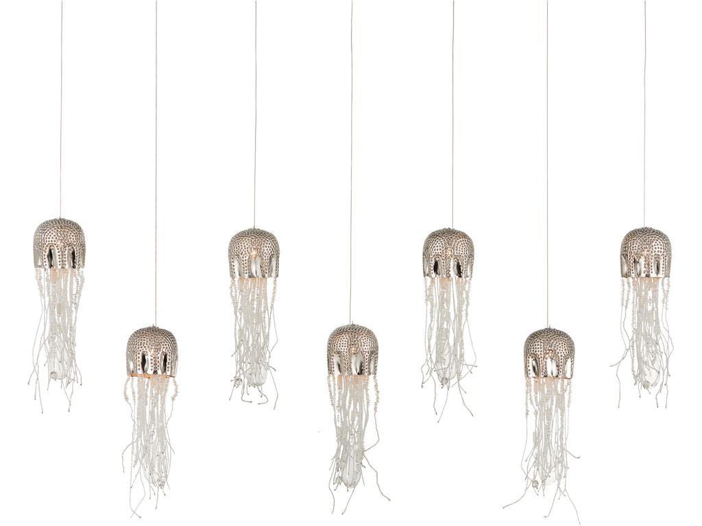 Medusa 7-Light Linear Multi-Drop Pendant