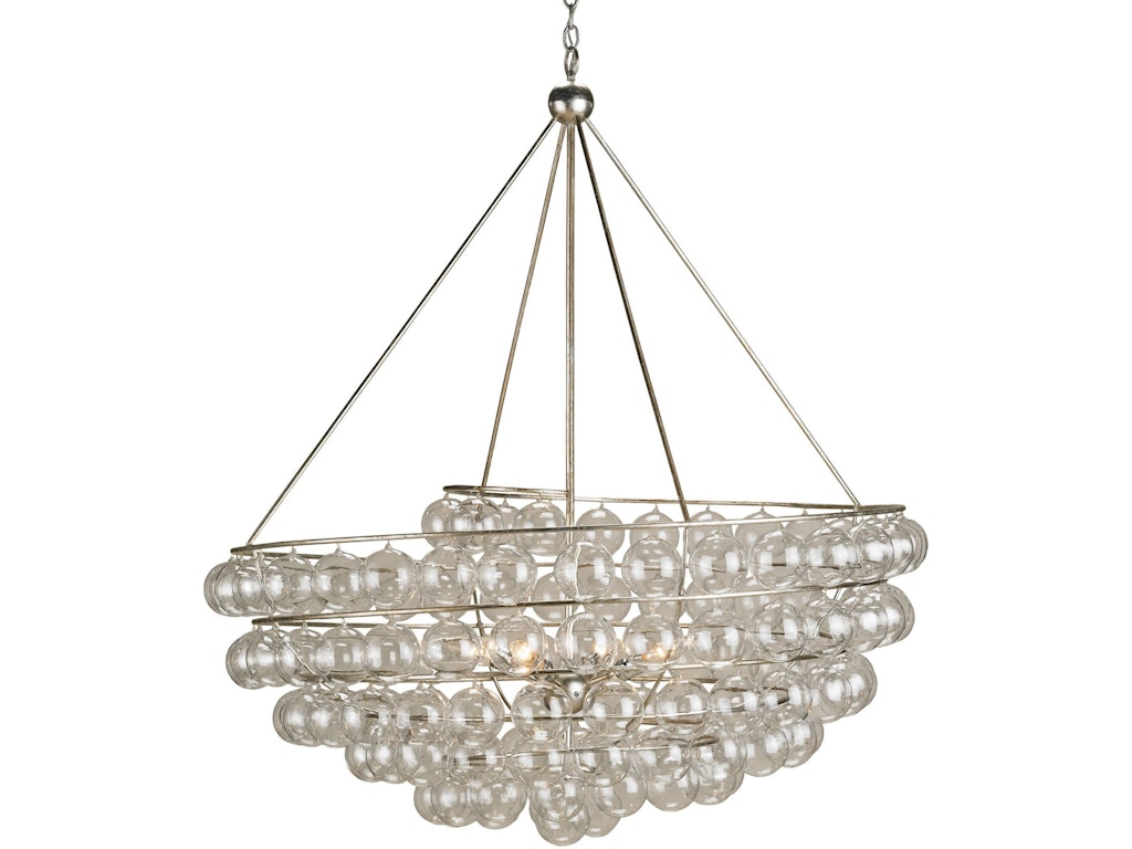 Stratosphere Silver Chandelier