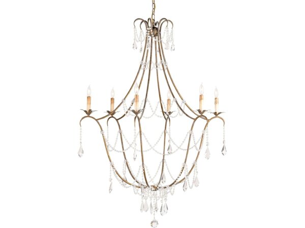 Elizabeth Gold Chandelier - Image 2