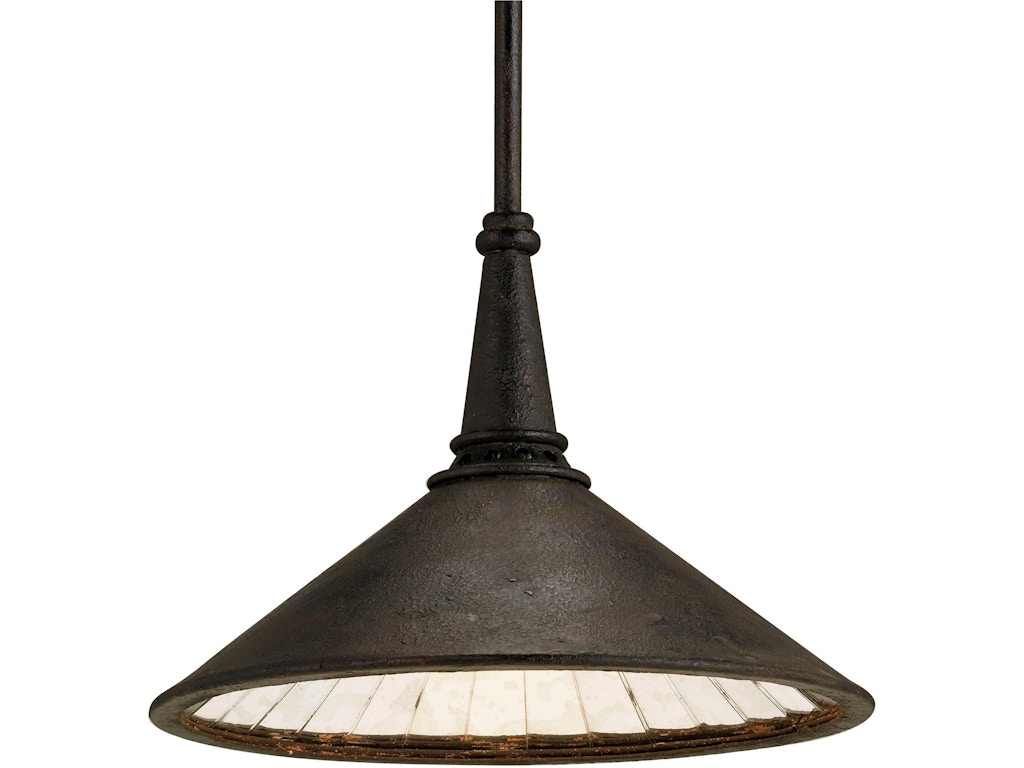 Manuscript Medium Black Pendant