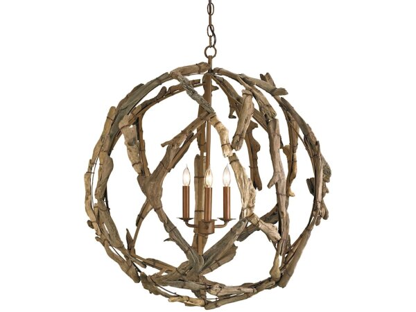 Driftwood Orb Chandelier - Image 2