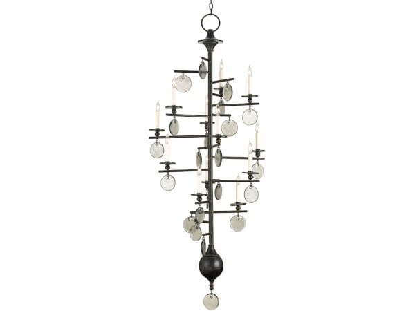 Sethos Large Black Chandelier