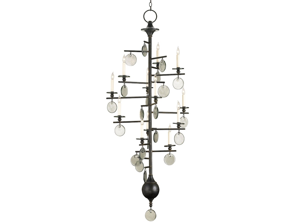 Sethos Large Black Chandelier