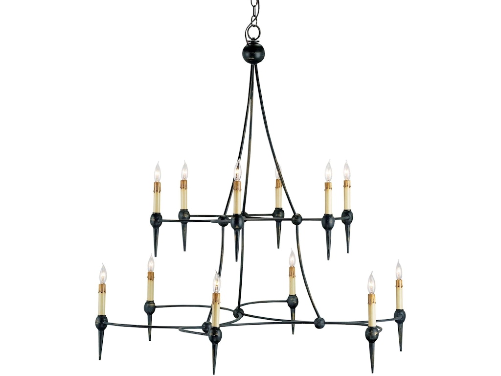 Danielli Black Chandelier
