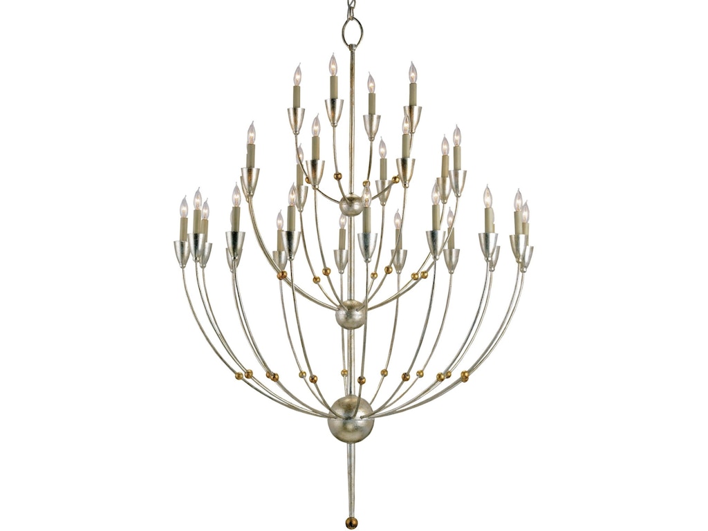 Paradox Silver Chandelier
