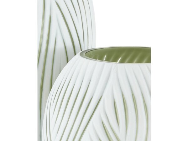 Patta White Vase Set of 2 - Image 2