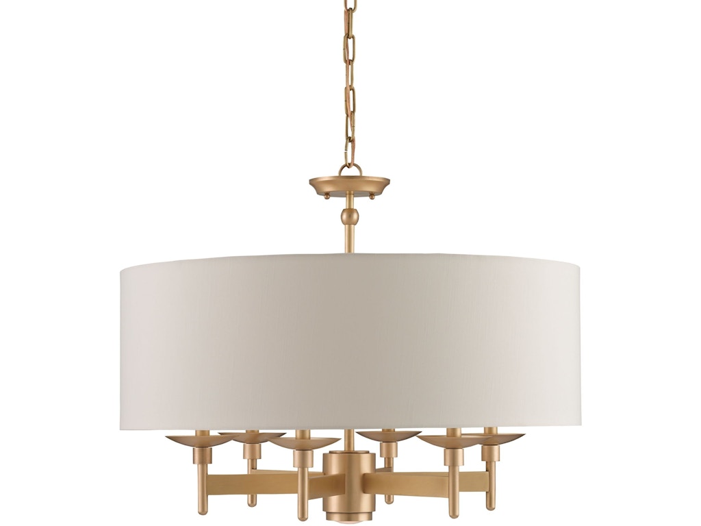 Bering Brass Semi-Flush Mount