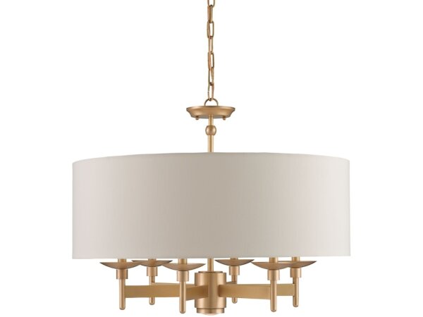 Bering Brass Semi-Flush Mount - Image 3