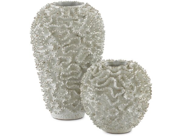 Swirl Large White Vase - Image 4