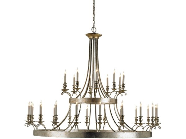 Lodestar Silver Chandelier