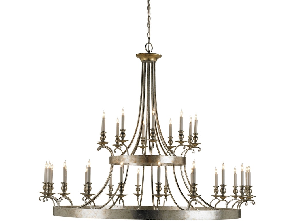 Lodestar Silver Chandelier