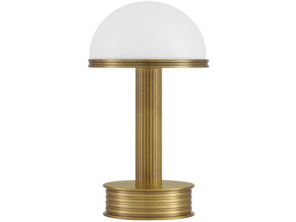 Promenade Brass Cordless Table Lamp - Image 3