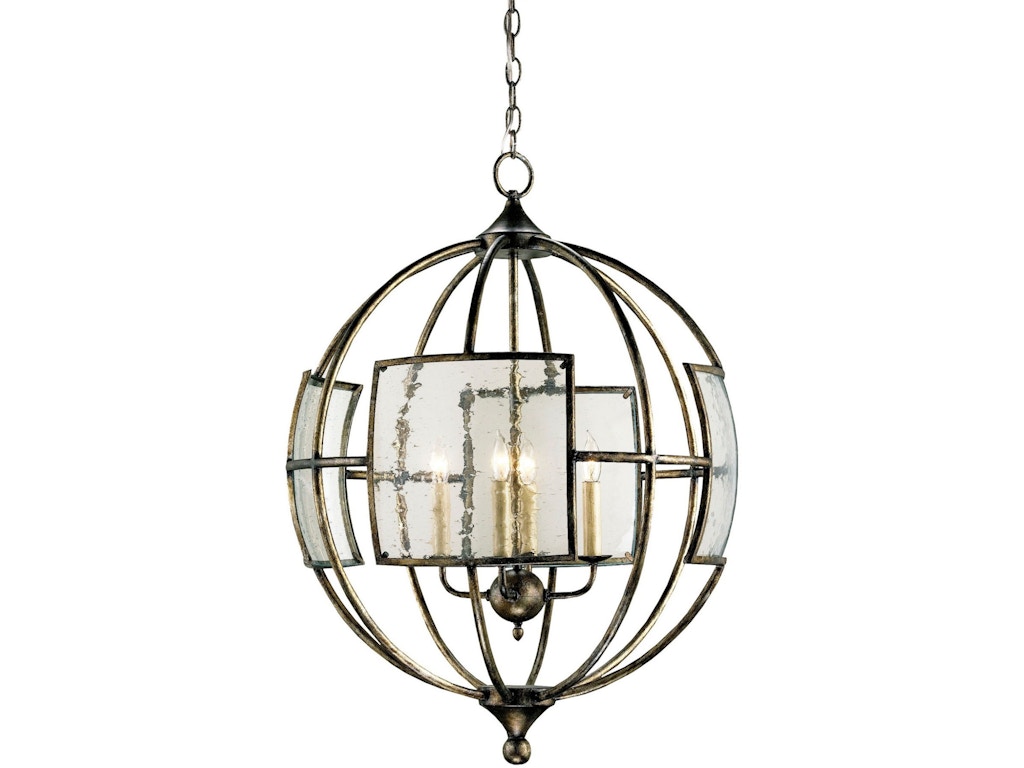 Broxton Bronze Orb Chandelier