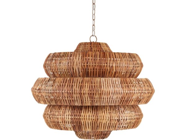 Antibes Medium Natural Chandelier - Image 3