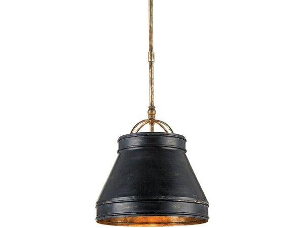 Lumley Black Pendant