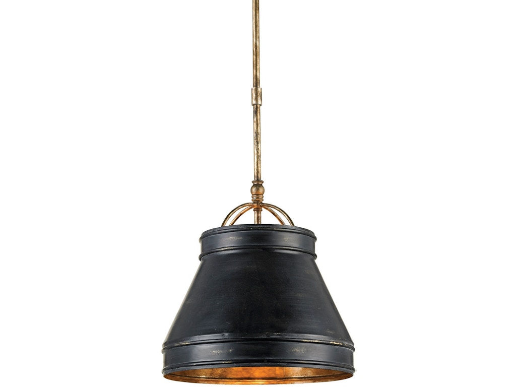 Lumley Black Pendant