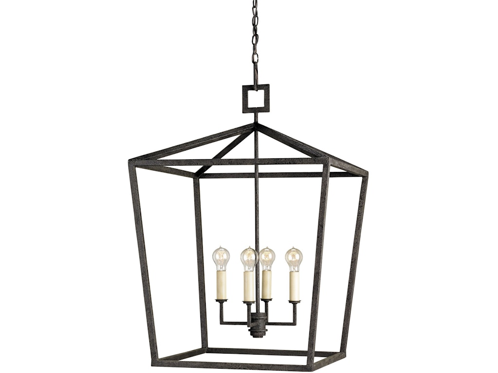 Denison Large Black Lantern