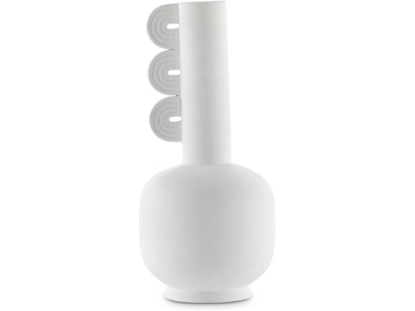 Happy 40 Three Wings White Vase - Image 3