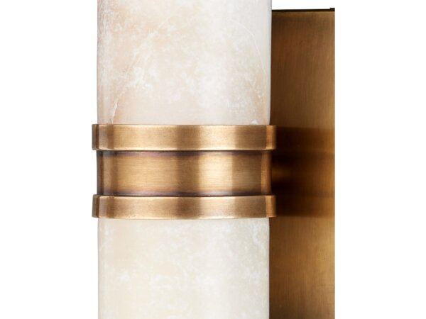 Brenham Small Brass Wall Sconce - Image 3