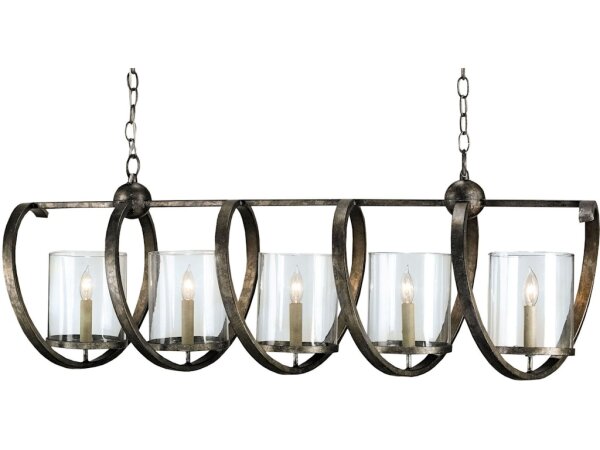 Maximus Medium Bronze Chandelier