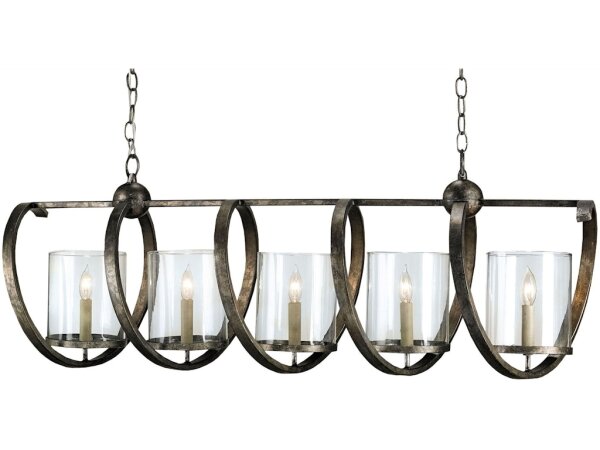 Maximus Medium Bronze Chandelier - Image 2
