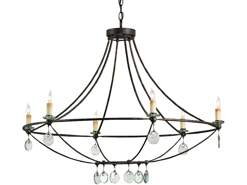 Novella Large Black Chandelier
