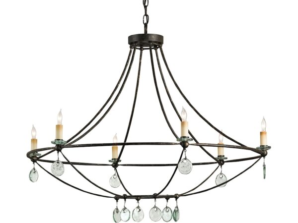 Novella Large Black Chandelier - Image 3