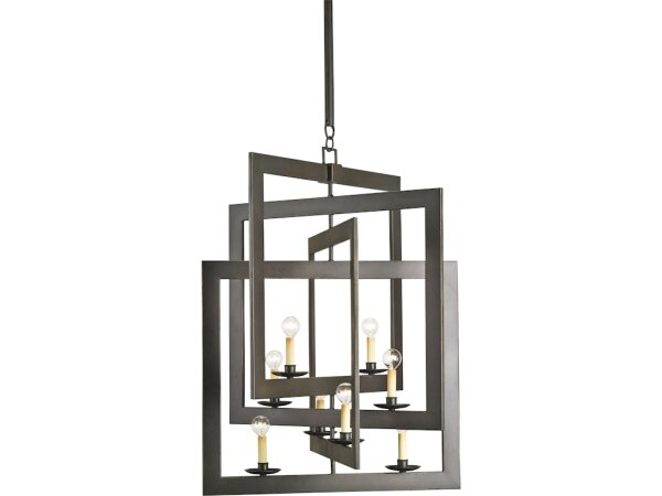 Middleton Large Bronze Chandelier